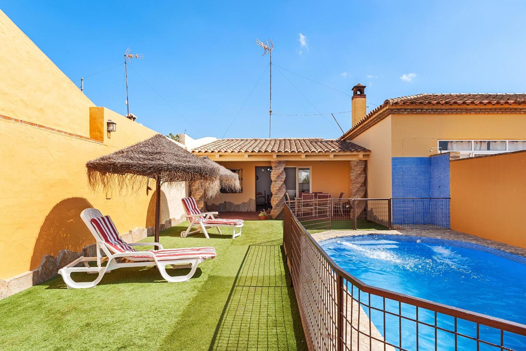 Chalet Rocio - Solo Familias Кониль-де-ла-Фронтера Экстерьер фото